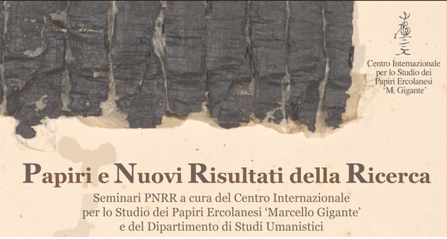 Immagine copertina dell'articolo Seminario di Papirologia “Dalla ricostruzione all’edizione: un nuovo libro teologico di Filodemo nella collezione ercolanese”