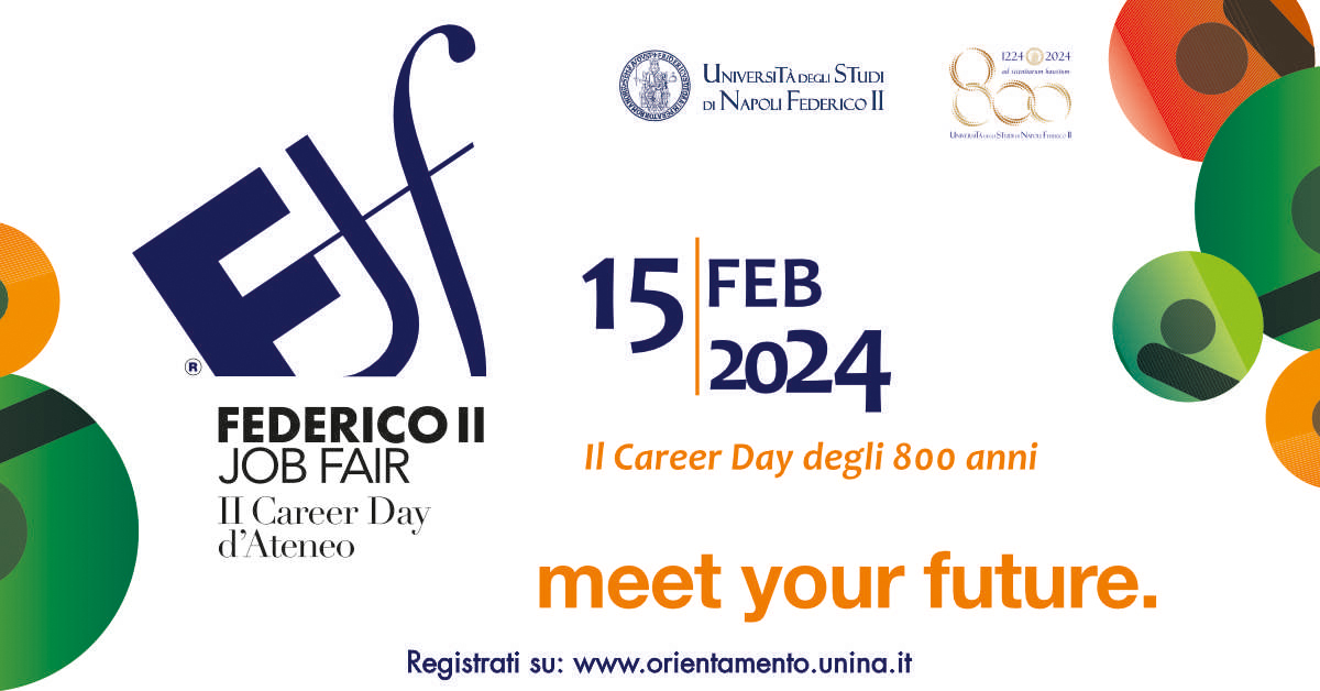 Immagine copertina dell'articolo Federico II Job Fair 2024 – Il “career day” d’ateneo