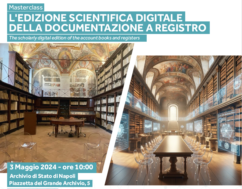 Immagine copertina dell'articolo Master Class “L’ Edizione Scientifica Digitale della documentazione a registro”