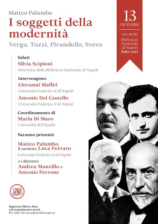immagine verga tozzi pirandello svevo